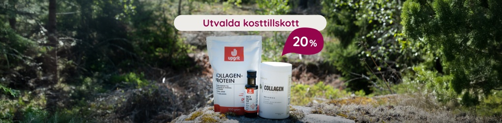 Kosttillskott  20 %